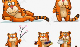 漫画虎,漫画中的王者风采